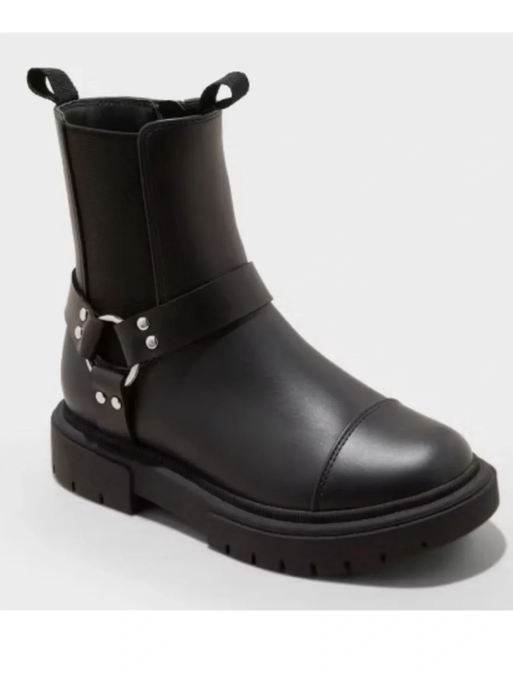 Art Class NWT Crosby Black Moto Boots size 1